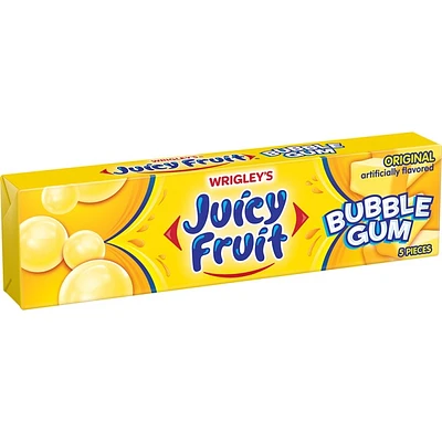 juicy fruit® original bubble gum - 5 pieces