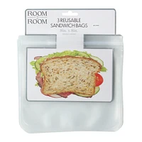 bpa-free reusable sandwich bags 3-count