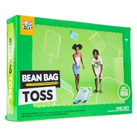 bean bag toss outdoor game - blue