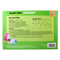 giant kickball croquet game set