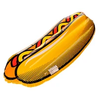 hot dog pool float 56.7in x 23.6in