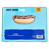 hot dog pool float 56.7in x 23.6in