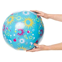 printed beach ball 15in