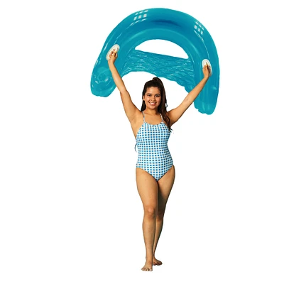 lounge chair pool float 45in x 36.5in