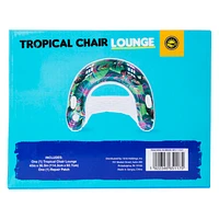 grapefruit lounge chair pool float 45in x 36.5in