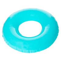 neon inflatable pool float 30in - pink