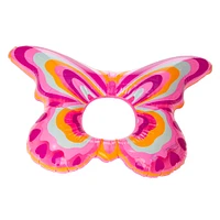 butterfly inflatable inner tube pool float 49in