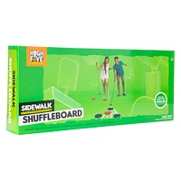 sidewalk shuffleboard outdoor game set