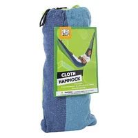 cloth hammock 31in x 80in - blue & green