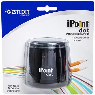 Westcott® iPoint Dot Battery Powered Pencil Sharpener