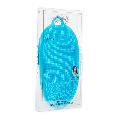 silicone body exfoliator brush