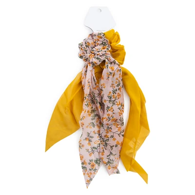 scarf scrunchies 2-pack