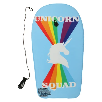 body board - unicorn 33in x 18in