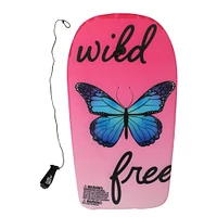 body board - butterfly 33in x 18in