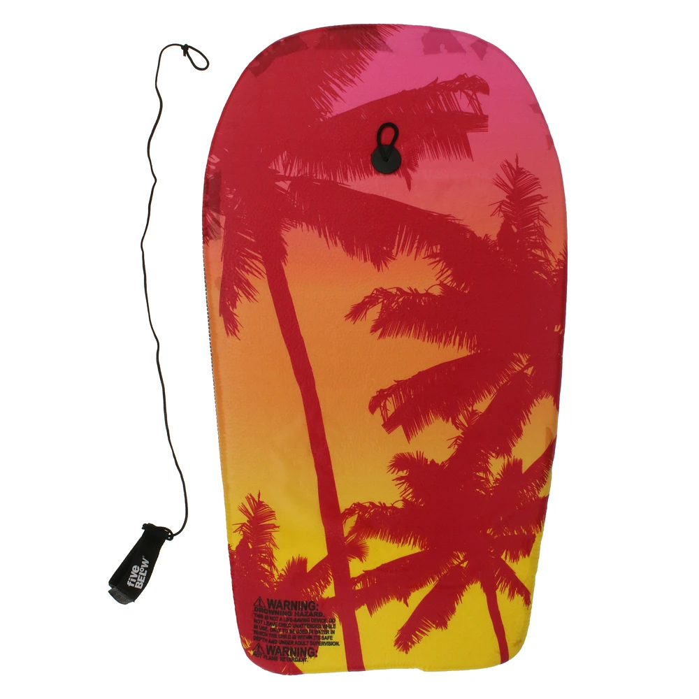 body board - palm tree 33in x 18in