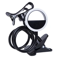 ring light & smartphone holder mount