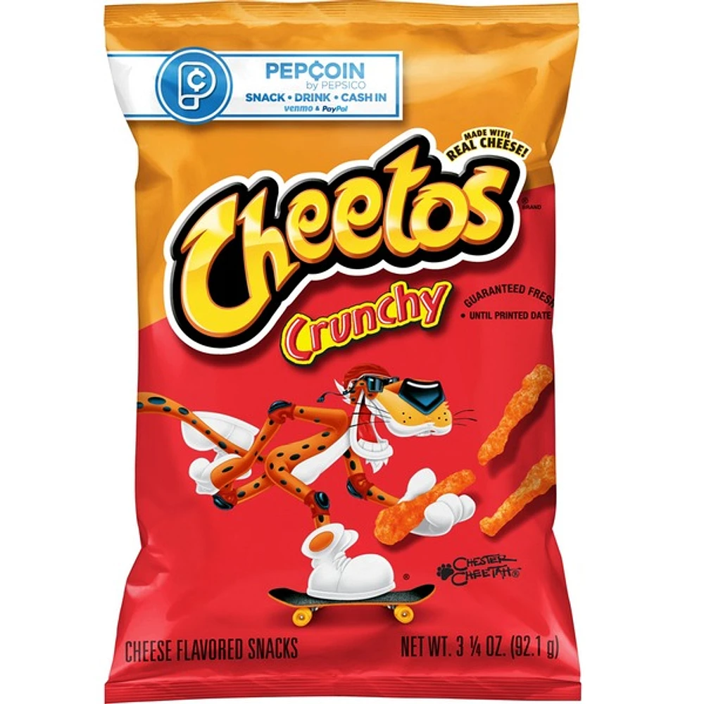 cheetos® crunchy cheese flavored snacks 3.25oz