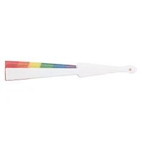 rainbow hand fan