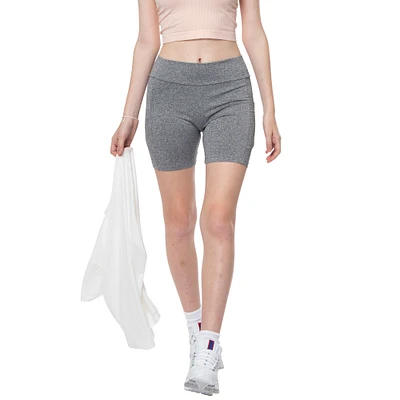 juniors gray bike shorts