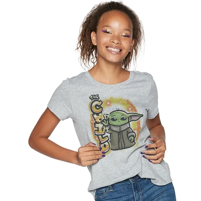 the mandalorian™ child™ airbrushed graphic tee