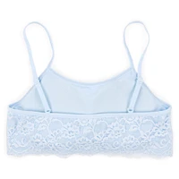 juniors blue lace bralette