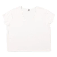 juniors white oversized tee