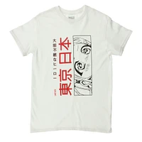 anime eyes graphic tee