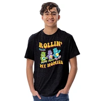 'rollin' with my homies' care bears™ graphic tee