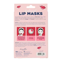 perfect pout hydrogel lip masks 5-pack