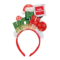 hohoho christmas headband