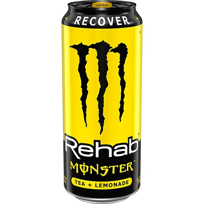monster® rehab recover tea + lemonade energy drink 15.5oz