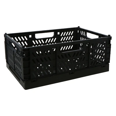 small collapsible storage crate 12in x 8in