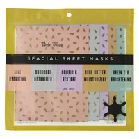 viola vann 5 facial sheet masks collection