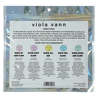 viola vann 5 facial sheet masks set