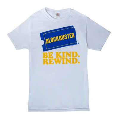 blockbuster® 'be kind, rewind' graphic tee