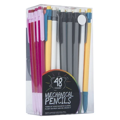 48-count mechanical pencils set