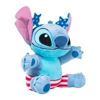 Disney Stitch™ patriotic plush toy 9in