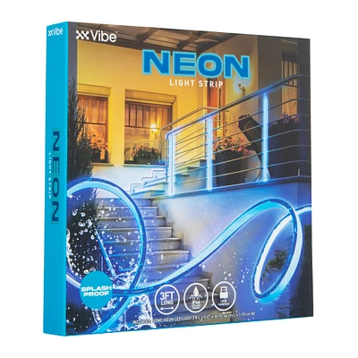 splash-proof neon light strip 3ft