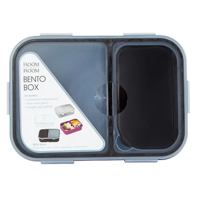 BPA-free bento box food storage container 8.6in x 6.3in