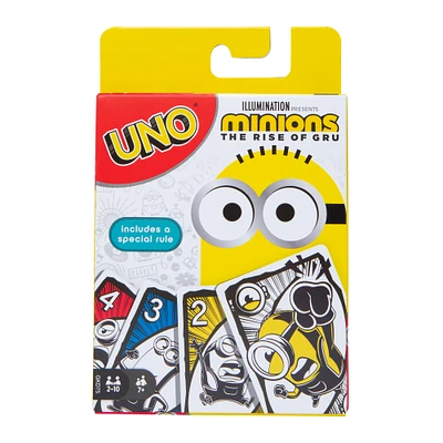 uno® minions: the rise of gru card game