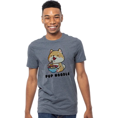 anime 'pup noodle' graphic tee
