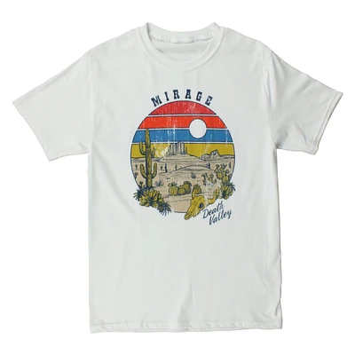 death valley mirage graphic tee