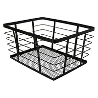 metal storage basket 12in x 9in