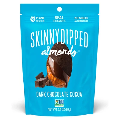 skinnydipped almonds® dark chocolate cocoa 3.5oz