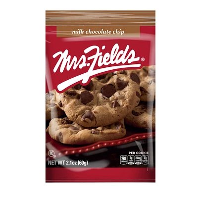 mrs. fields® premium milk chocolate chip cookies 2.5oz