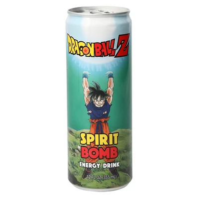 dragon ball z spirit bomb energy drink 12oz