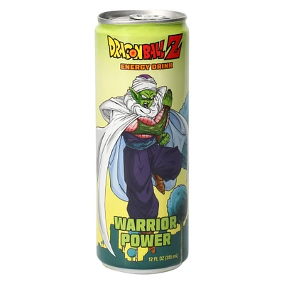 dragon ball z warrior power energy drink 12oz