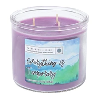 eucalyptus + mint 3-wick scented candle 14oz