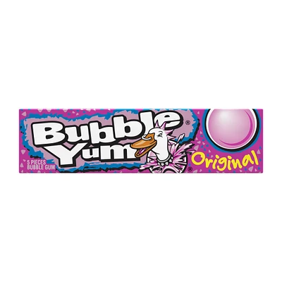 bubble yum® original bubble gum 5 pieces