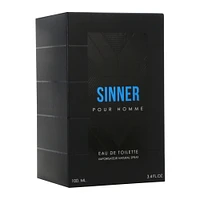 sinner pour homme eau de toilette 3.4oz